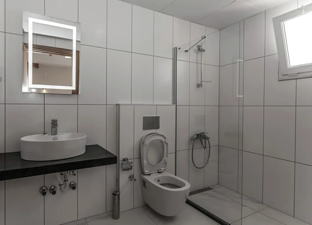 Modern banyo — Solmaz Deluxe Otel Çeşme